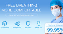Load image into Gallery viewer, Single-Use Medical Face Mask 100pcs