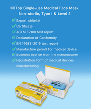 Load image into Gallery viewer, Single-Use Medical Face Mask 100pcs