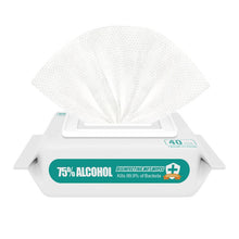 Load image into Gallery viewer, 75% Alcohol Disinfectant Wet wipes 10 Pack of 40 wipes (400 wipes)
