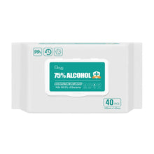 Load image into Gallery viewer, 75% Alcohol Disinfectant Wet wipes 2Packs of 40 wipes
